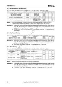 UPD70F3611M2GBA-GAH-AX Datasheet Page 22