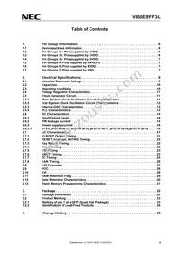 UPD70F3622M2GCA-UEU-AX Datasheet Page 5