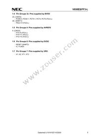 UPD70F3622M2GCA-UEU-AX Datasheet Page 7