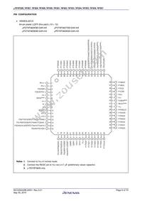 UPD70F3837GC(R)-UEU-AX Datasheet Page 6