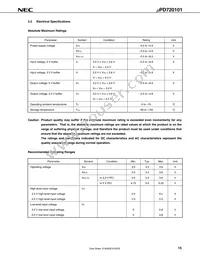 UPD720101F1-EA8-A Datasheet Page 17