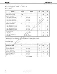 UPD720101F1-EA8-A Datasheet Page 18