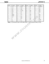 UPD720114GA-YEU-AT Datasheet Page 7