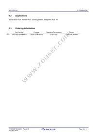 UPD720210K8-BAF-A Datasheet Page 2