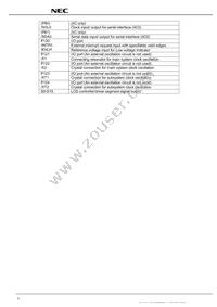 UPD78F0394GC-8EA-A Datasheet Page 6