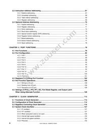 UPD78F0432GB-GAG-AX Datasheet Page 10