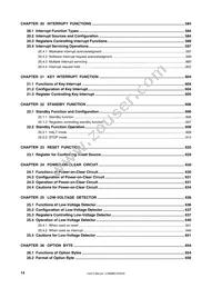 UPD78F0465GK-GAJ-AX Datasheet Page 16
