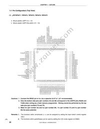 UPD78F0495GK-GAK-AX Datasheet Page 22