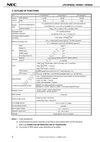 UPD78F8058K8-9B4-AX Datasheet Page 4