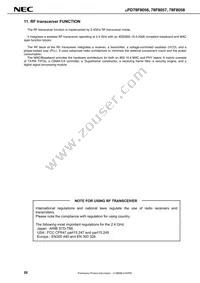 UPD78F8058K8-9B4-AX Datasheet Page 22