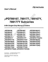 UPD78F9177AYGB-8ES-A Datasheet Page 3