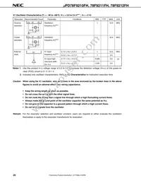UPD78F9212FH-2A2-E1-A Datasheet Page 22