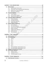 UPD78F9456GK-9ET-A Datasheet Page 12
