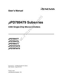 UPD78F9478GC-8BT-A Datasheet Page 3