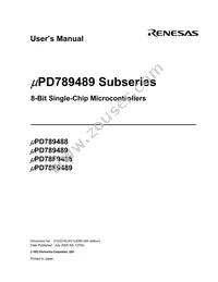 UPD78F9489GK-9EU-A Datasheet Page 3