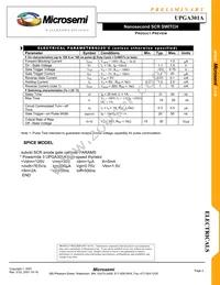 UPGA301A/TR13 Datasheet Page 2