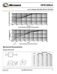 UPS120EE3/TR13 Datasheet Page 3