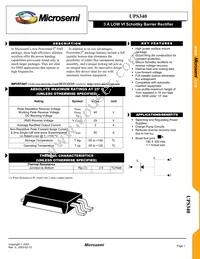 UPS340/TR13 Datasheet Cover