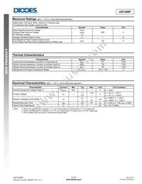 US1GWF-7 Datasheet Page 2