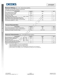 US1KSAFS-13 Datasheet Page 2