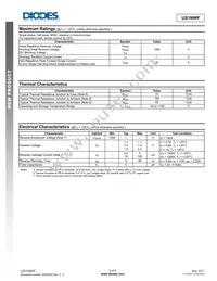 US1NWF-7 Datasheet Page 2