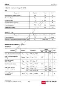 US5U30TR Datasheet Page 2