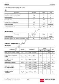 US5U35TR Datasheet Page 2