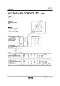 US6T5TR Datasheet Cover