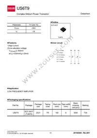 US6T9TR Datasheet Cover