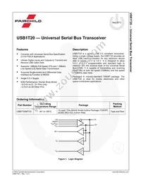 USB1T20MTCX Datasheet Page 2