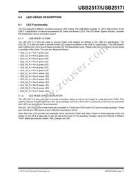 USB2517I-JZX-TR Datasheet Page 17