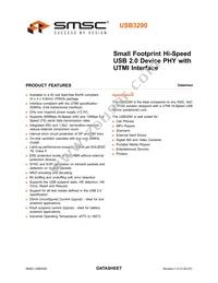 USB3290-FH-TR Datasheet Cover