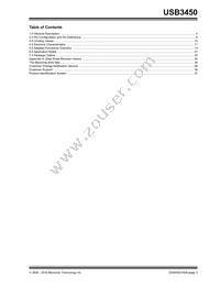 USB3450-FZG Datasheet Page 3