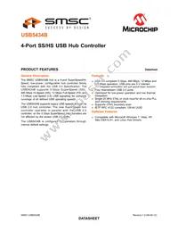 USB5434B-JZXTR Datasheet Cover
