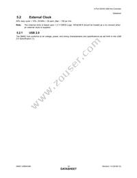 USB5434B-JZXTR Datasheet Page 19