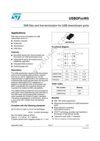 USBDF02W5 Datasheet Cover