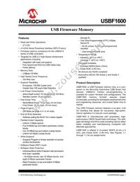 USBF1600T-I/SNVAO Datasheet Cover