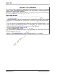 USBF1600T-I/SNVAO Datasheet Page 2
