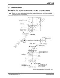 USBF1600T-I/SNVAO Datasheet Page 15