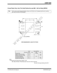 USBF1600T-I/SNVAO Datasheet Page 17
