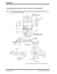 USBF1600T-I/SNVAO Datasheet Page 18