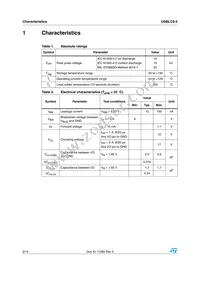 USBLC6-2P6 Datasheet Page 2
