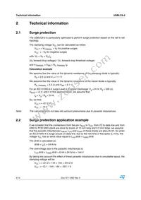USBLC6-2P6 Datasheet Page 4