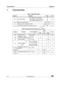 USBLC6-4SC6 Datasheet Page 2