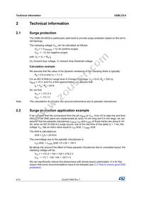 USBLC6-4SC6 Datasheet Page 4