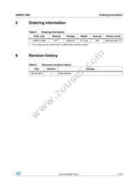 USBP01-5M8 Datasheet Page 11