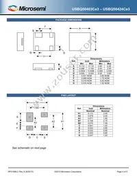 USBQ50403CE3/TR7 Datasheet Page 4