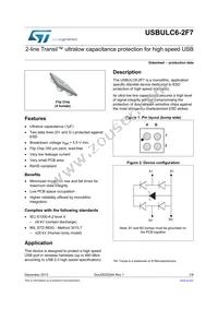 USBULC6-2F7 Datasheet Cover