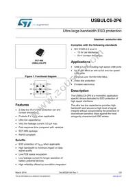 USBULC6-2P6 Datasheet Cover
