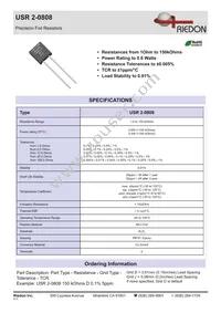 USR2G-30KX1 Datasheet Cover
